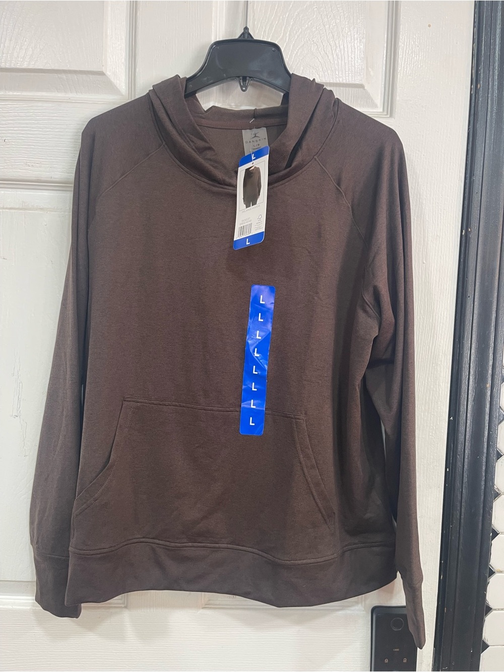 Danskin Dark Brown Pullover Hoodie for Women